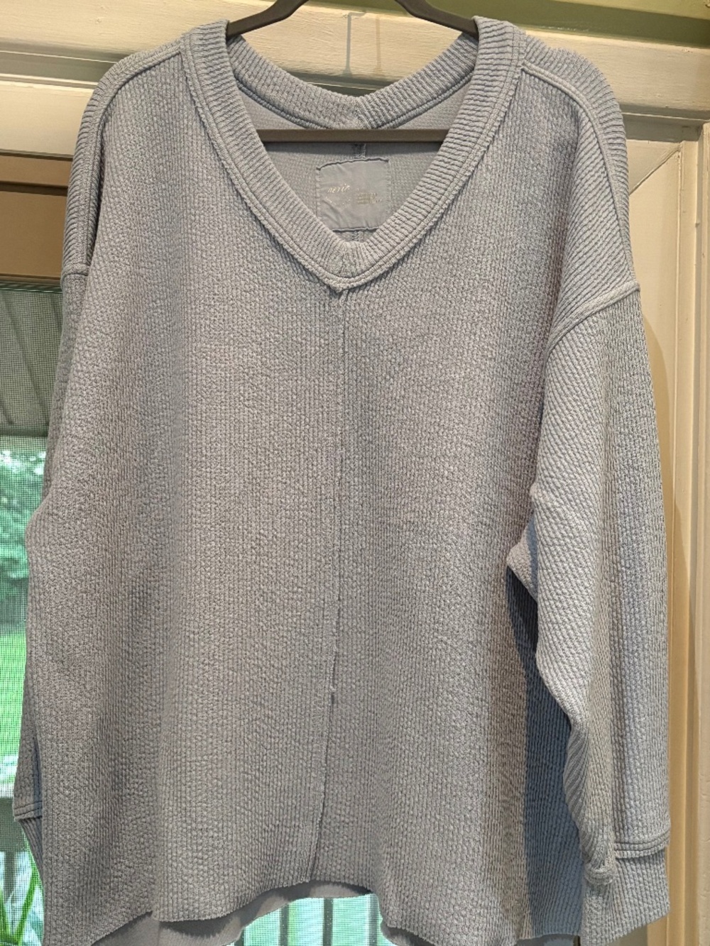Aerie V-Neck Sweatshirt
